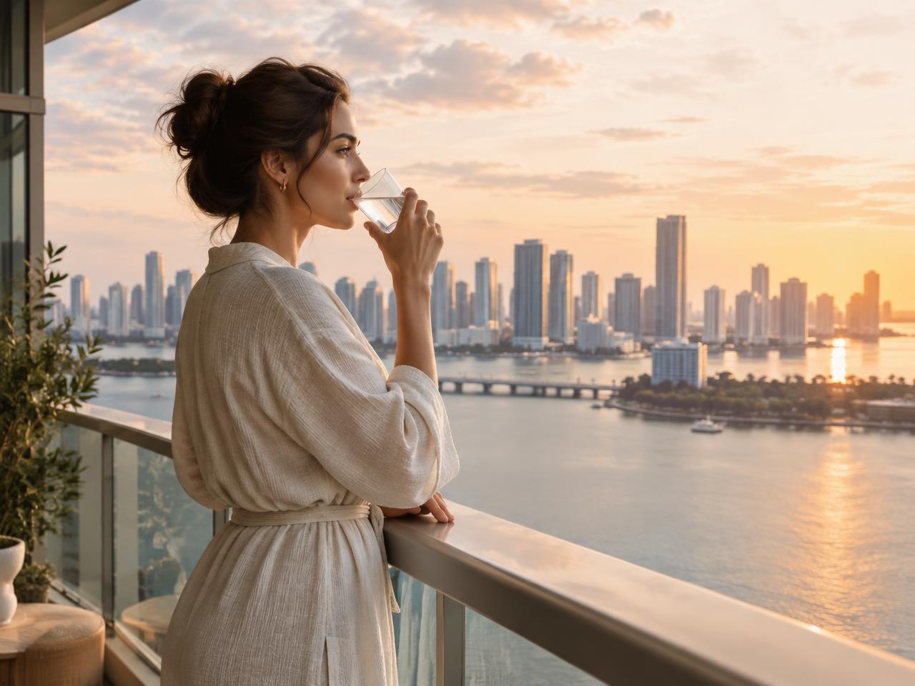 The Miami Hydration Routine